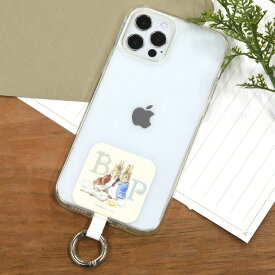 【公式】 ピーターラビット(TM) マルチリングプラス スマホリング スマホグリップ ホールドリング スマホショルダー おしゃれ ベージュ キャラクター iPhone アイフォン Android アンドロイド Galaxy ギャラクシー アクセサリ スマホ 保持 モバイルグッズ