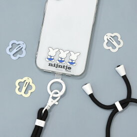 【公式】ミッフィー 70th マルチリングプラス ストラップセット miffy ナインチェ スマホリング スマホショルダー ショルダーストラップ スマホアクセサリ iPhone Android スマホグッズ モバイルグッズ プレゼント ギフト かわいい 可愛い おしゃれ