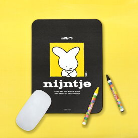 【公式】ミッフィー 70th マウスパッド マウスパット マウスパッド miffy nijntje ナインチェ マウスパット マウス 光学式 無線 有線 PC パソコン デスクワーク 卓上 シンプル グッズ プレゼント ギフト キャラクター アニバーサリー anniversary