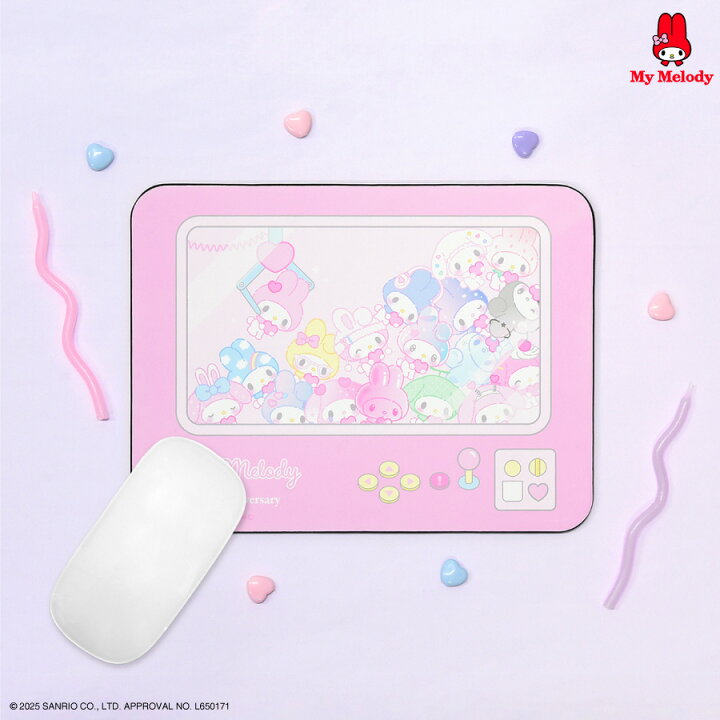 楽天市場】【公式】マイメロディ ガーリーポップハート マウスパッド 