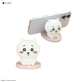 【公式】2026年1月下旬発売予定　ちいかわ マスコットモバイルスタンド スマホスタンド スマホアクセサリ フィギュア ハチワレ うさぎ モモンガ シリコン スマホ立て グッズ かわいい ナガノ インテリア 雑貨 プレゼント iPhone Android スマートフォン スタンド