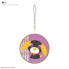 【公式】お茶犬 モバイルアクリルストラップ Lサイズ リョク ハナ チャイ アール ロン カフェ ムハ サクラ ラン ミン ソー アクリルキーホルダー アクリルチャーム ストラップ キーホルダー キャラクター 平成レトロ 平成 可愛い かわいい