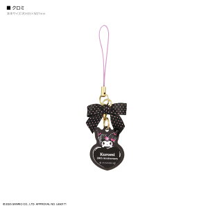 【公式】マイメロディ&クロミ ピンクブラックパーティ モバイルアクリルストラップ マイメロディ クロミ サンリオ アクリルストラップ アクリルチャーム ストラップチャーム スマホアク