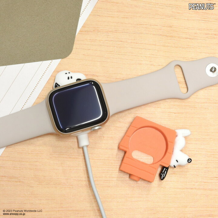 楽天市場】【公式】ピーナッツ スヌーピー Apple Watch 純正充電 