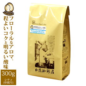 グァテマラ世界規格Qグレード珈琲豆（300g）（ガテマラSHB）/グルメコーヒー豆専門加藤珈琲店/珈琲豆