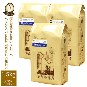 世界規格Qグレード珈琲ホンジュラス1.5kg入り福袋(Qホン×3)/珈琲豆 粉 加藤珈琲店