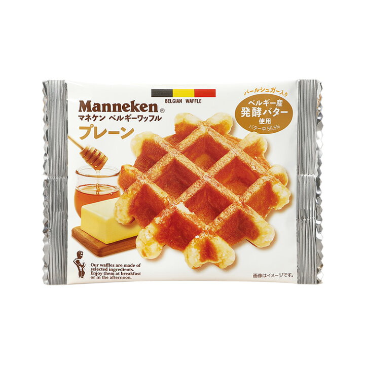 楽天市場】(1個)マネケンワッフル／プレーン : グルメコーヒー豆専門 
