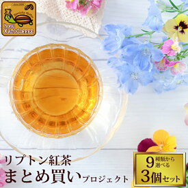 リプトン紅茶　まとめ買いプロジェクト9種類から選べる3個セット