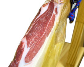 パレタセラーノグランレセルバ16ヶ月熟成・骨付き生ハム原木（約5.2kg）◆前脚の生ハム【不定貫2100円/kg（税別）で再計算】
