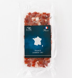 FISW{TH_CXJbg 100g Jambon Cru Cured Ham France Auvergne Diced n_CX TCR vV[g tX