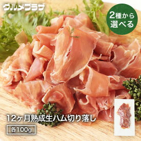 【2種から選べる】ハモンセラーノ / ジャンボンサヴォア 各100g (冷蔵)スペイン/フランス/生ハム/極薄/切り落とし