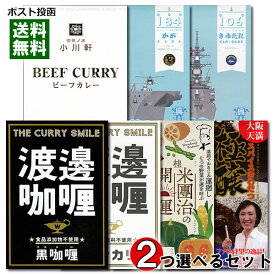 ご当地カレー＆名店カレー 計5種類から2つ選べる 詰め合わせセット【メール便送料無料】