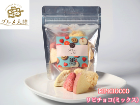 【RIPi CIOCCOリピチョコ（ミックス80g）】 (イチゴ・りんご・キウイ・ミカン各20g）　いろいろな味が楽しめます。