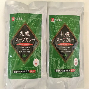 業務用 札幌スープカレー中辛600g 2袋