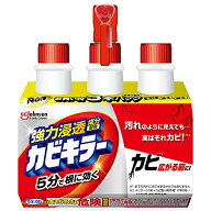 カビキラー カビ取り 3本パック 本体 400g+付け替え用 400g×2本 カビ取り用洗浄剤 お風呂掃除 カビ除去…