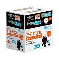 エリエール ミチガエル トイレクリーナー つめかえ用 100枚(10枚×10パック) オレンジの香り 送料無料