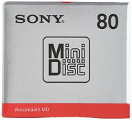 ソニー ミニディスク (80分、1枚パック) MDW80T 送料無料
