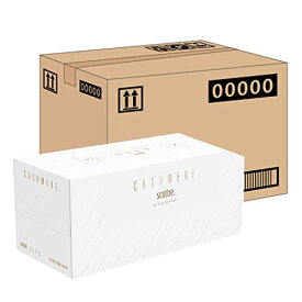 スコッティ 【ケース販売】 カシミヤ ティシュー 440枚 (220組) ×10箱入り 送料無料