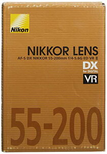 Nikon ]Y[Y AF-S DX NIKKOR 55-200mm f/4-5.6G ED VR II jRDXtH[}bg 