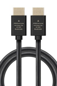 �G���R�� HDMI �P�[�u�� 2m �v���~�A�� 4K2K(60Hz) �yPremium HDMI(R) Cable�K�i�F�؍ς݁z 18G ��������