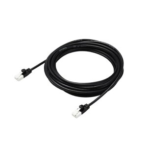 �G���R�� LAN�P�[�u�� CAT6A 5m �c�����܂�Ȃ� �ܐ܂�h�~�R�l�N�^ ���炩 �u���b�N ECLD-GPAYTBK50 ��������