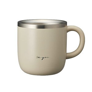 【白湯専用マグカップ】 ドウシシャ マグカップ白湯専科マグカップ 320ml ピンクベージュ ON℃ZONE(オンドゾーン) 送料無料