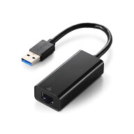 エレコム 有線LANアダプター USBタイプA Nintendo Switch/windows/macOS 対応 ブラック EDC-GU 送料無料