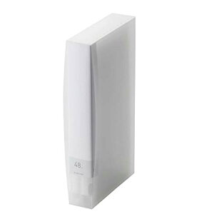 �G���R�� �t�@�C���P�[�X DVD BD CD �Ή��t�@�C���P�[�X 48�����[ �N���A CCD-FB48CR ��������