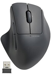 �G���R�� �}�E�X ���C�����X�}�E�X SHELLPHA ����2.4GHz �É� �R�� 5�{�^��+�`���g�z�C�[�� �u���b�N M-SH30DB ��������