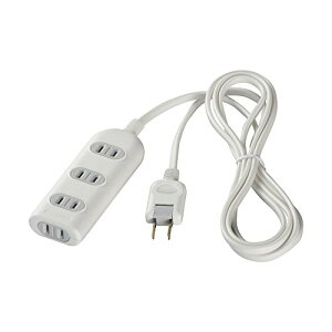 BUFFALO 2�s���d���^�b�v 4�� �X�^���_�[�h 3m �z���C�g BSTAPST2430WH ��������