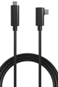 �G���R�� USB-C & USB-C �P�[�u�� 5m 60W USB PD�Ή� 10Gbps L���R�l�N�^ AOC�P�[�u�� ���t�@�C�o�[ ��������