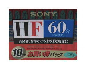 SONY 10C-60HFA �I�[�f�B�I�e�[�v ��������