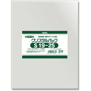 VW} wCR[  OPP NX^pbN 19×25cm 100 S19-25 