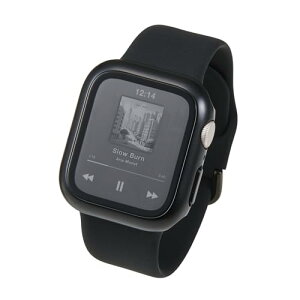 �G���R�� Apple Watch �ی�P�[�X 40mm [Apple Watch SE3/SE2/SE �Ή�] �t���J�o�[ ���^���b�N�f ��������