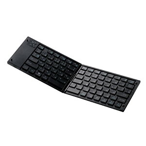�G���R��(ELECOM) �L�[�{�[�h Bluetooth �܂肽���� �}���`�y�A�����O �u���b�N TK-FLP01BK ��������