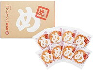 めんべい 山口油屋福太郎 プレーン 2枚×8袋 送料無料