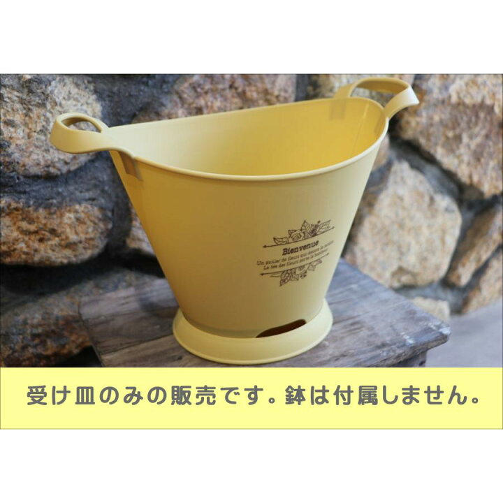 楽天市場】アップルウェアー ブーケポット 専用受け皿 イエロー APPLE 