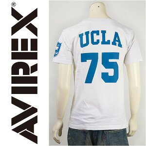 Avirex ArbNX  vgTVc UCLA 75 / AVIREX S/S CREW NECK PRINT TEE "UCLA 75" 6143418-01