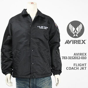 Avirex �A�r���b�N�X �t���C�g �R�[�`�W���P�b�g AVIREX FLIGHT COACH JACKET 783-3152012-010�y�������K�i/�~���^���[�z