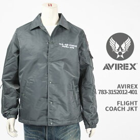 Avirex アビレックス フライト コーチジャケット AVIREX FLIGHT COACH JACKET 783-3152012-401【国内正規品/ミリタリー】