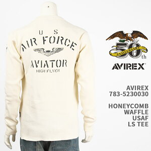 Avirex ArbNX njJbt TVc AVIREX HONEYCOMB WAFFLE USAF LS T-SHIRT 783-5230030-414yKi/T/T[}/7835230030/50NLO/50thz