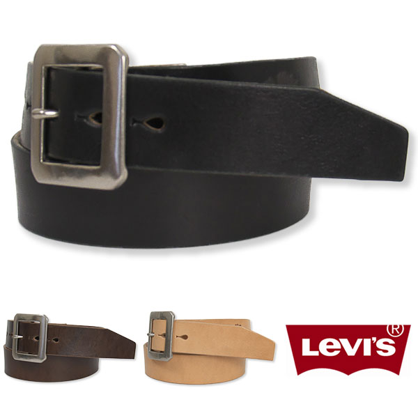 倉 プレミアムなレザーベルト 日本製 中一型バックル 国内正規品 Levi's リーバイス レザーベルト ギャリソンバックル プレミアム 40mm Belt 72616311 定価 Premium 12116311 送料無料 in Leather Japan Made