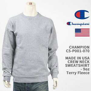Champion �`�����s�I�� ���C�h�C��USA �N���[�l�b�N �X�E�F�b�g�V���c CHAMPION MADE IN USA CREW NECK SWEATSHIRT C5-P001-070�y�A�����J��/�č���/9�I���X/���N��/���n/�������K�i�z