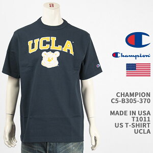 Champion �`�����s�I�� ���C�h�C��USA T1011 T�V���c �J���t�H���j�A��w���T���[���X�Z CHAMPION MADE IN USA T1011 US T-SHIRT UCLA C5-B305-370�y�������K�i/�č���/�����z