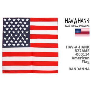 Hav-A-Hank nonN o_i HAV-A-HANK BANDANNA PATRIOTIC MADE IN THE USA B22AME-000114yč/NbN|XgΉz