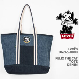 Levi's リーバイス フィリックス トートバッグ デニム LEVI'S FELIX THE CAT DENIM TOTE D6245-0001【国内正規品/手提げカバン/コラボ】