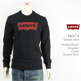 【国内正規品】Levi's リーバイス クルー スウェットシャツ グラフィック Levi's Graphic Crew Sweat Shirt 19492-0027【裏毛・トレーナー】