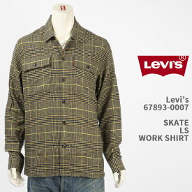 Levi's リーバイス スケート ワークシャツ チェック LEVI'S SKATE LS WORK SHIRT 67893-0007【国内正規品/長袖/送料無料】