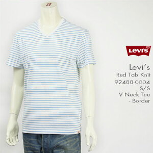 Levi's ���[�o�C�X ����V�l�b�NT�V���c �{�[�_�[ Levi's Red Tab Knit 92488-0004