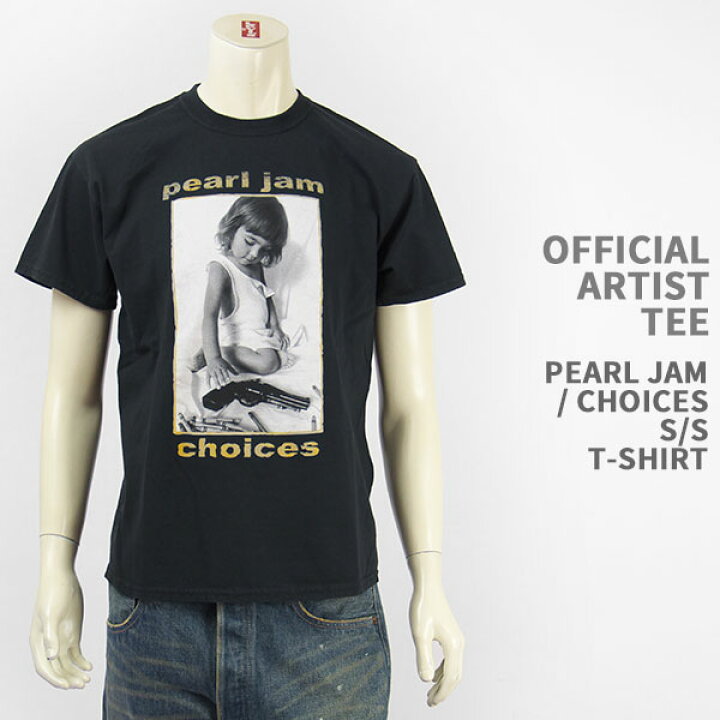 楽天市場】【国内正規品】OFFICIAL ARTIST TEE パール・ジャム 